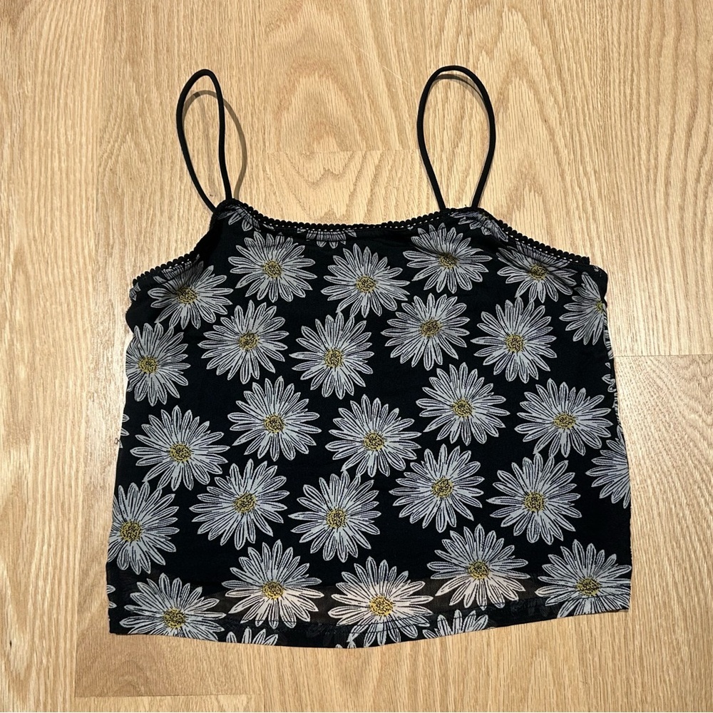 Small Daisy Cropped Tank